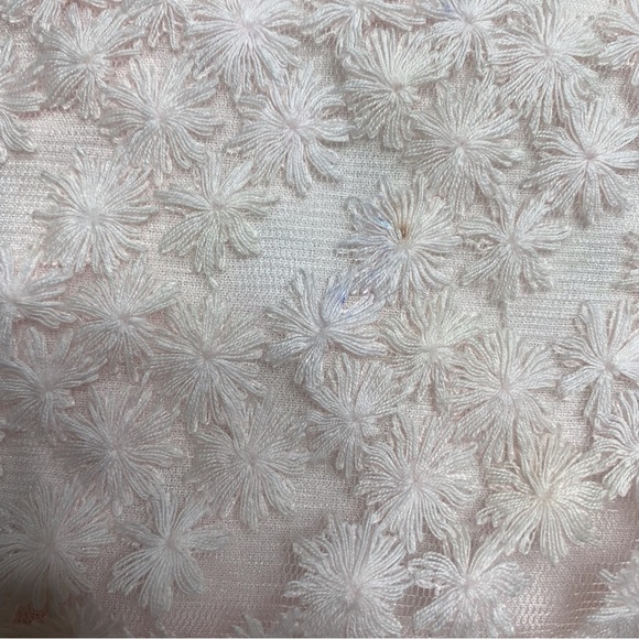 Pili Carrera Baby Girl Pink Lace Short Sleeve Dress 18 Months Mande in Spain - Picture 11 of 13